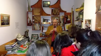 Elevii au fost fascinati de prestatia inegalabila a lui Stefan Popescu