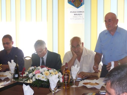 Şedinţă festivă Consiliul Local Băleşti