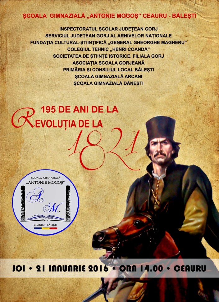 Afis Tudor Vladimirescu